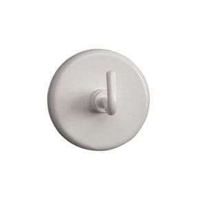 Picture 1 of Magneet met haak MAUL 36mm trekkracht 6kg wit 5 stuks