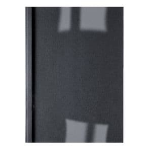Picture 1 of Thermische omslag GBC A4 3mm linnen zwart 100 stuks