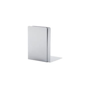 Picture 2 of Boekensteun MAUL aluminium 12x12x17.5cm set 2 zilver