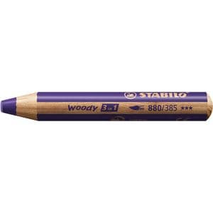Picture 1 of Kleurpotloden STABILO 880 woody 3 in 1 multitalent violet