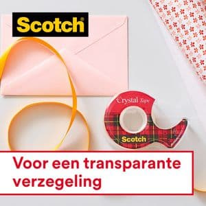 Picture 4 of Plakband Scotch Crystal 600 19mmx66m transparant