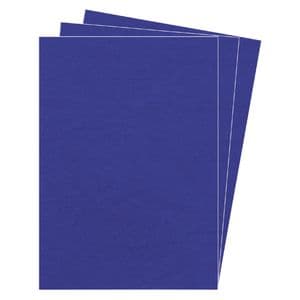 Picture 1 of Voorblad Fellowes A4 lederlook royal blauw 25 stuks