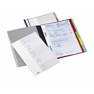 Picture 3 of Organisatiemap Durable Divisoflex A4 blauw