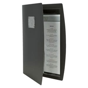 Picture 1 of Menukaart Securit Rio A4 1 x 2 tassen zwart