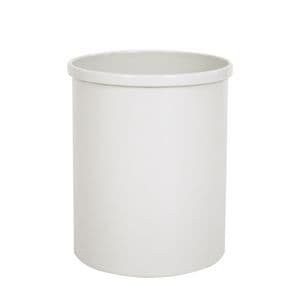 Picture 1 of Papierbak Vepabins rond 15liter grijswit