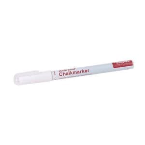 Picture 3 of Krijtstift Europel watervast 1-3mm wit blister 1 stuk