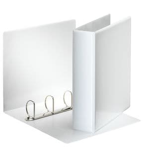Picture 1 of Presentatieringband Esselte Essentials panorama A4 4-rings D-mechaniek 50mm wit