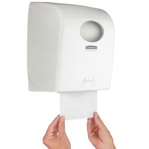 Picture 5 of Handdoekroldispenser Kimberly Clark Aquarius wit 7375