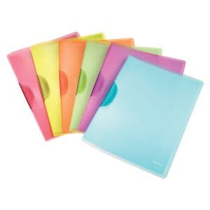 Picture 1 of Klemmap Leitz Colorclip A4 PP assorti