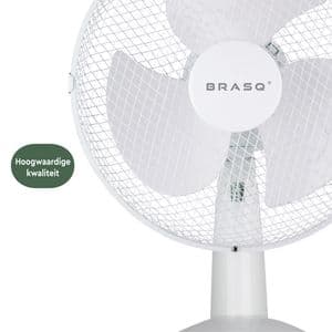 Picture 5 of Tafelventilator BRASQ F400 Ø 30cm wit