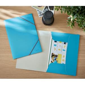 Picture 4 of Elastomap Leitz Cosy A4 3-kleps blauw