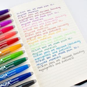 Picture 3 of Rollerpen PILOT friXion medium roze