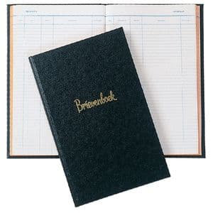 Picture 1 of Register correspondentieboek Djois Atlanta klassiek zwart