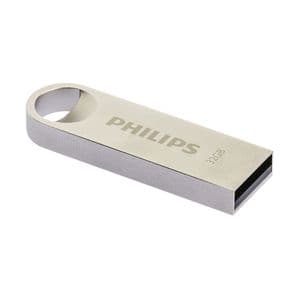 Picture 1 of USB stick 2.0 Philips Moon USB-A 32GB zilver