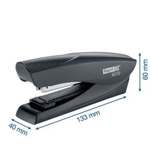 Picture 2 of Nietmachine Rapid Fashion Eco half-strip 25 vel zwart