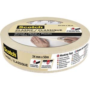 Picture 3 of Afplaktape Scotch Classic 24mmx50m beige
