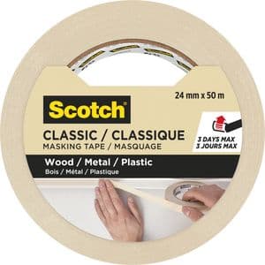 Picture 5 of Afplaktape Scotch Classic 24mmx50m beige