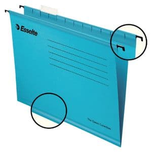 Picture 3 of Hangmap Esselte Classic A4 V-bodem 345x240mm blauw