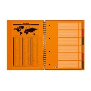 Picture 3 of Spiraalblok Oxford International Organiserbook A4+ 160 pagina's lijn