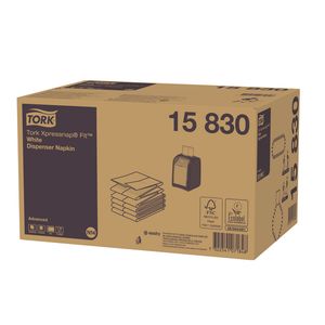 Picture 2 of Servet Tork N14 Xpressnap Fit Advanced multifold 2-laags 213x165mm 720 vel wit 15830