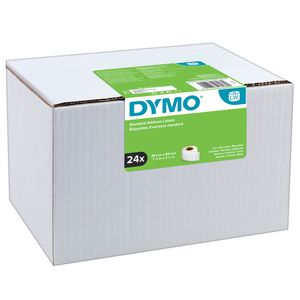 Picture 2 of Etiket Dymo LabelWriter adressering 28x89mm 24 rollen á 130 stuks wit