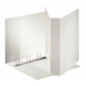 Picture 1 of Presentatieringband Esselte standaard panorama A4 4-rings maxi D-mechaniek 50mm wit