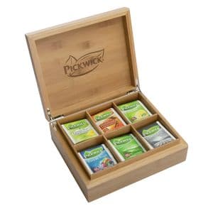 Picture 1 of Pickwick Theekist Bamboe 6vaks Fairtrade