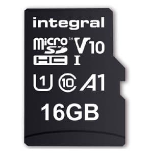 Picture 1 of Geheugenkaart Integral microSDHC V10 16GB