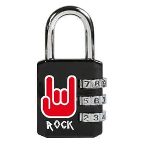 Picture 1 of Hangslot Masterlock 3-cijfer combinatie 30mm rock patroon