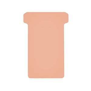 Picture 1 of T-kaart Djois formaat 2 48mm roze 100 stuks