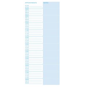 Picture 3 of Things to do Djois Atlanta recycled papier Today 140x297mm 125vel 70gr blauw