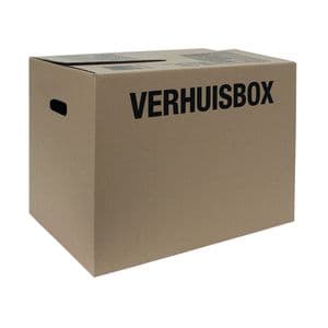 Picture 1 of Verhuisdoos IEZZY 480x320x360mm bruin 3mm