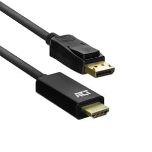 Picture 1 of Kabel ACT DisplayPort naar HDMI 1,8 meter