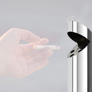 Picture 10 of Asbak BRASQ wand AT200 RVS