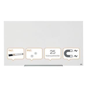 Picture 7 of Glasbord Nobo Impression Pro 126x71cm briljant wit
