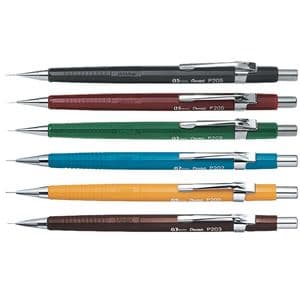 Picture 1 of Vulpotlood Pentel P205 HB 0.5mm groen