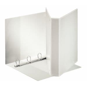 Picture 1 of Presentatieringband Esselte standaard panorama A4 4-rings maxi D-mechaniek 30mm wit