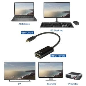 Picture 5 of Adapter ACT USB-C naar HDMI 4K 60Hz 0.15 meter