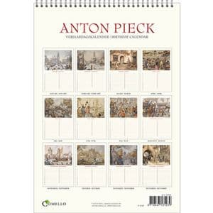 Picture 3 of Verjaardagskalender Anton Pieck Zicht op haven A4