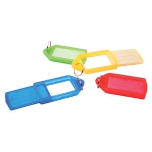 Picture 1 of Sleutellabel Pavo met schuifelement assorti 15 stuks