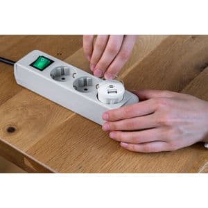 Picture 3 of Stopcontactadapter Brennenstuhl USB A 2.4A wit