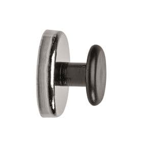 Picture 2 of Magneet met knop MAUL Ø36mm trekkracht 5kg chroom/zwart