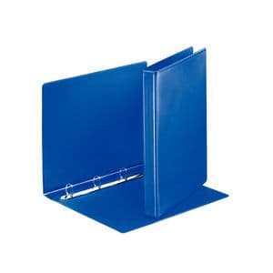 Picture 1 of Presentatieringband Esselte Essentials panorama A4 4-rings D-mechaniek 20mm blauw