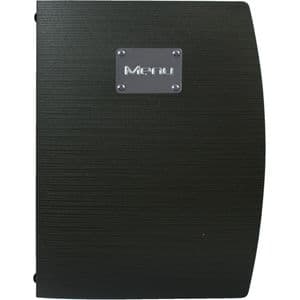 Picture 2 of Menukaart Securit Rio A4 1 x 2 tassen zwart