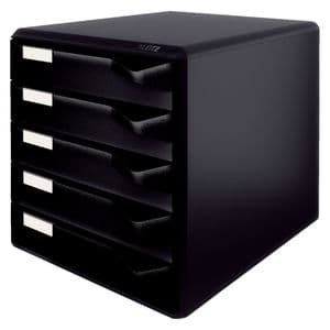 Picture 1 of Ladenblok Leitz A4 5 laden zwart