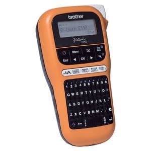 Picture 4 of Labelprinter Brother P-touch TZe PT-E110 draagbaar qwerty 12mm oranje