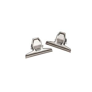 Picture 10 of Papierklem MAUL Pro 75mm capaciteit 20mm zilver 2 stuks