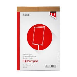 Picture 1 of Flipoverpapier Quantore 65x95cm 50vel opgerold in verzenddoos