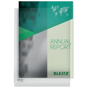 Picture 3 of Insteekmap L-model Leitz premium A4 0.17mm PVC met expansievouw nerf 5 stuks