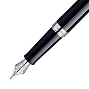Picture 3 of Vulpen Waterman Hémisphère black lacquer CT medium